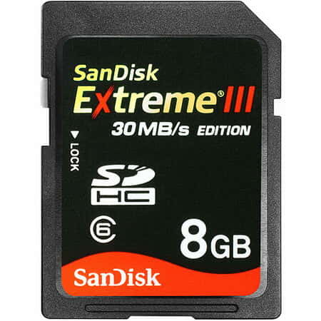 کارت حافظه  سن دیسک Extreme III SD 8GB16552